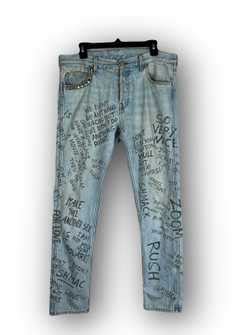 gucci scribble jeans replica|gucci jeans scam.